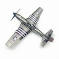 thumbnail image 4 of 4D 1/48 WW II Fighter BF-109 Spitfire F4U Hurricane P-51 Assembly Puzzle Model Military Airplane Toy, 4 of 10