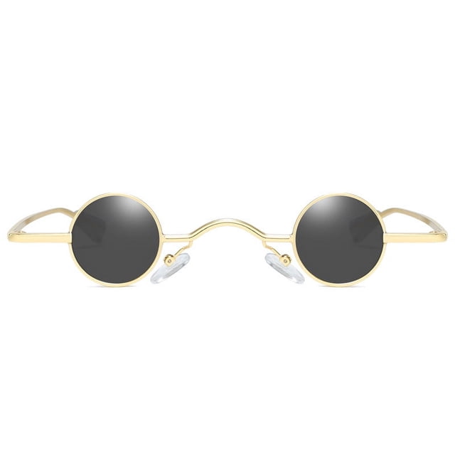 Lunettes Hop Femmes Rétro Rondes – Lunettes de Mode pour Hommes et Femmes Style Rétro Rond sur Plateformes