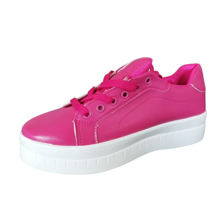 

Kcodviy Ladies Fashion Solid Color Leather Round Toe Lace Up Platform Casual Shoes Women Canvas Shoes Casual Womens Born Casual Shoes Size 9 Women Shoes Casual Sandals Womens Casual Shoes Size 11 Wide