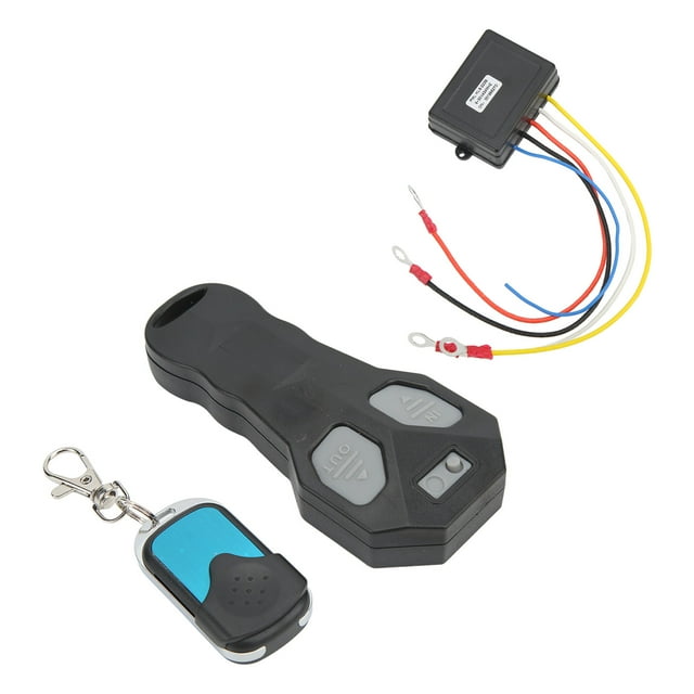 Interruptor De Auricular De Cabrestante, Antena Integrada Antiinterferencias, Ahorro De Energía, Kit De Control Remoto De Cabrestante Inalámbrico De 434MHZ Para Coche, ATV,