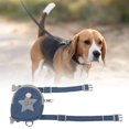 thumbnail image 6 of Unique Bargains 1 Set Backpack Pet Leash Kit Durable Dog Leash Kit for Dog Blue Small, 6 of 6