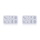 thumbnail image 4 of Toystoory Molde colgante de isla de resina de silicona, moldes DIY flexibles resistentes a desgarros, molde colgante, Gagets de fundición Type1 NO1, 4 of 6
