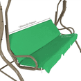 thumbnail image 2 of 3X Canopy Swing Top Cover & Swing Seat Cover, 3 Seater Patio Swing Chair Canopy Top Cover, 2 of 7