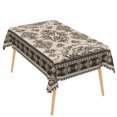 thumbnail image 6 of RisChhery Boho Paisley Waterproof Tablecloth,Indoor Outdoor Table Cover,Stain Resistant,60x84 inch, 6 of 6
