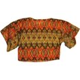 thumbnail image 2 of Vintage Havana - Big Girls' Short Sleeve Top 31997-14 (cream aztec), 2 of 3
