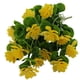 thumbnail image 1 of 1 ramo de camelia artificial de seda para decoración de bodas, color amarillo, 1 of 6