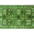 thumbnail image 1 of Ahgly Company Indoor Rectangle Persian Green Traditional Area Rugs, 4' x 6', 1 of 1