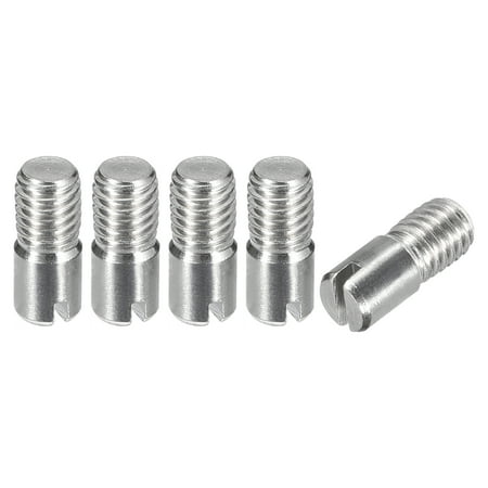 

Uxcell 5Pack M5 x 12mm Slotted Cylindrical Pin 304 Stainless Steel Dowel Locating Pin