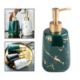 thumbnail image 4 of de jabón de cerámica, loción, bomba de 350ml, champú, jabón , cocina, de , recables para mano 68 cm x 172 cm Baoblaze botella dispensadora de jabón, 4 of 8