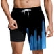 thumbnail image 2 of Ceisia Men's Gradient Icicle Print Beach Shorts with Quick Dry Stretch Fabric and Anti-Exposure Liner Multicolor XL Gifts, 2 of 6