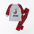 thumbnail image 2 of Birdeem Ensemble de Pyjama Parent-Enfant de Noël à la Mode, Tenue d'Intérieur à Carreaux, Col Rond à Manches Longues pour Enfant, Pantalon de Pyjama de Noël, 2 of 4