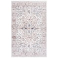 thumbnail image 2 of SAFAVIEH Arizona Gorica Distressed Polyester Machine Washable Area Rug, Peach/Beige, 4' x 6', 2 of 13