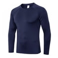 thumbnail image 1 of Men‘s Compression Top Long Sleeve Shirt Base Layer Active Athletic Sports T-Shirts, 1 of 3
