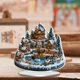 thumbnail image 4 of Adorno Navideño de Muñeco de Nieve, Velas, Renos y Campanas. Adorno Navideño Plano de Acrílico para Espejo Retrovisor de Coche. Decoración para Árbol de Navidad., 4 of 6