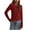 Red, variant on hotojiny Long Sleeve Tops for Women Fall Casual Crew Neck Pullover Shirts Basic Knit Tunic Tops Lightweight Base Layer