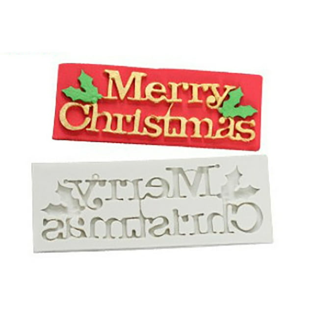 Christmas Cake Mold Silicone Multi-use Fondant Mold Baking Mold Chocolate Mold
