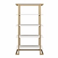 CosmoLiving by Cosmopolitan Camila 5 Shelf Bookcase, White - image 3 of 17