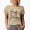 Tan, variant on Bless the Lord Oh My Soul with Cross & Flowers Art Merch Gift, Tan T-Shirt, Small