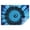 Blue Tie Dye, variant on Blue Tie Dye Mandala Pattern Rectangle Tablecloth 60"x84",Waterproof Polyester Rectangle Table Cloth, Wipeable Spillproof Polyester Tablecloth for Dining, Camping, Indoor and Outdoor