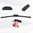 thumbnail image 4 of 1 Pair Front Windshield Wiper Blade Set Fit for Toyota Camry 2007-2012 for GMC Acadia 2017-2021  Black, 4 of 6