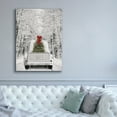 thumbnail image 5 of Epic Graffiti 'Snowy Drive in a White Ford' by Lori Deiter, Canvas Wall Art, 40"x54", 5 of 8