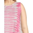 thumbnail image 4 of Terra & Sky Women's Plus Size Cross Top Tank, 4 of 5