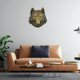 thumbnail image 2 of Accesorios de Decoración del hogar Sunnimix Cabeza de animal 3D Estatua Escultura Decoración de pared Resina 20x22.5cm, 2 of 8