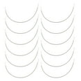 thumbnail image 1 of 25 pares de anillos de acero inoxidable con aros para sujetadores, ropa interior, anillo de soporte, accesorio para sujetadores., 1 of 7
