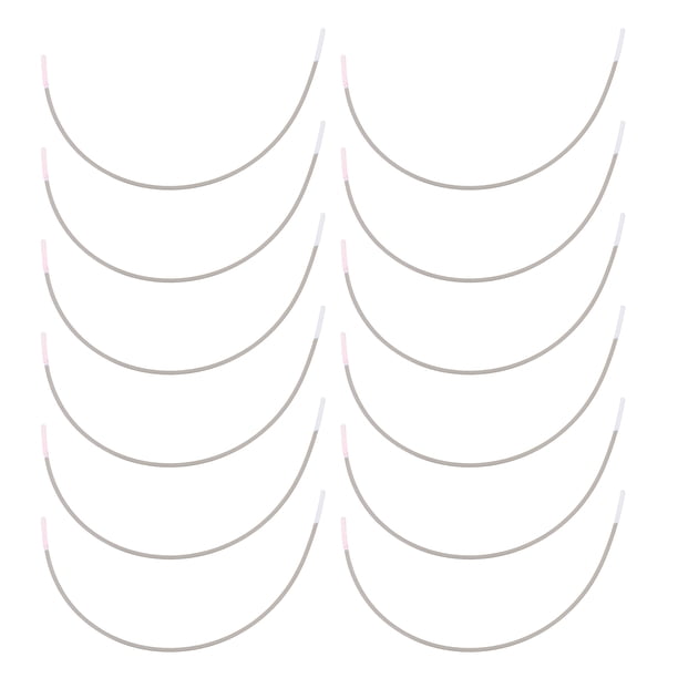 25 pares de anillos de acero inoxidable con aros para sujetadores, ropa interior, anillo de soporte, accesorio para sujetadores.