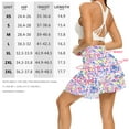 thumbnail image 4 of Women’s Athletic Pleated Tennis Skirt with Shorts High Waist Ruffle Golf Skort with Pockets Lightweight Workout Skirt, 4 of 5