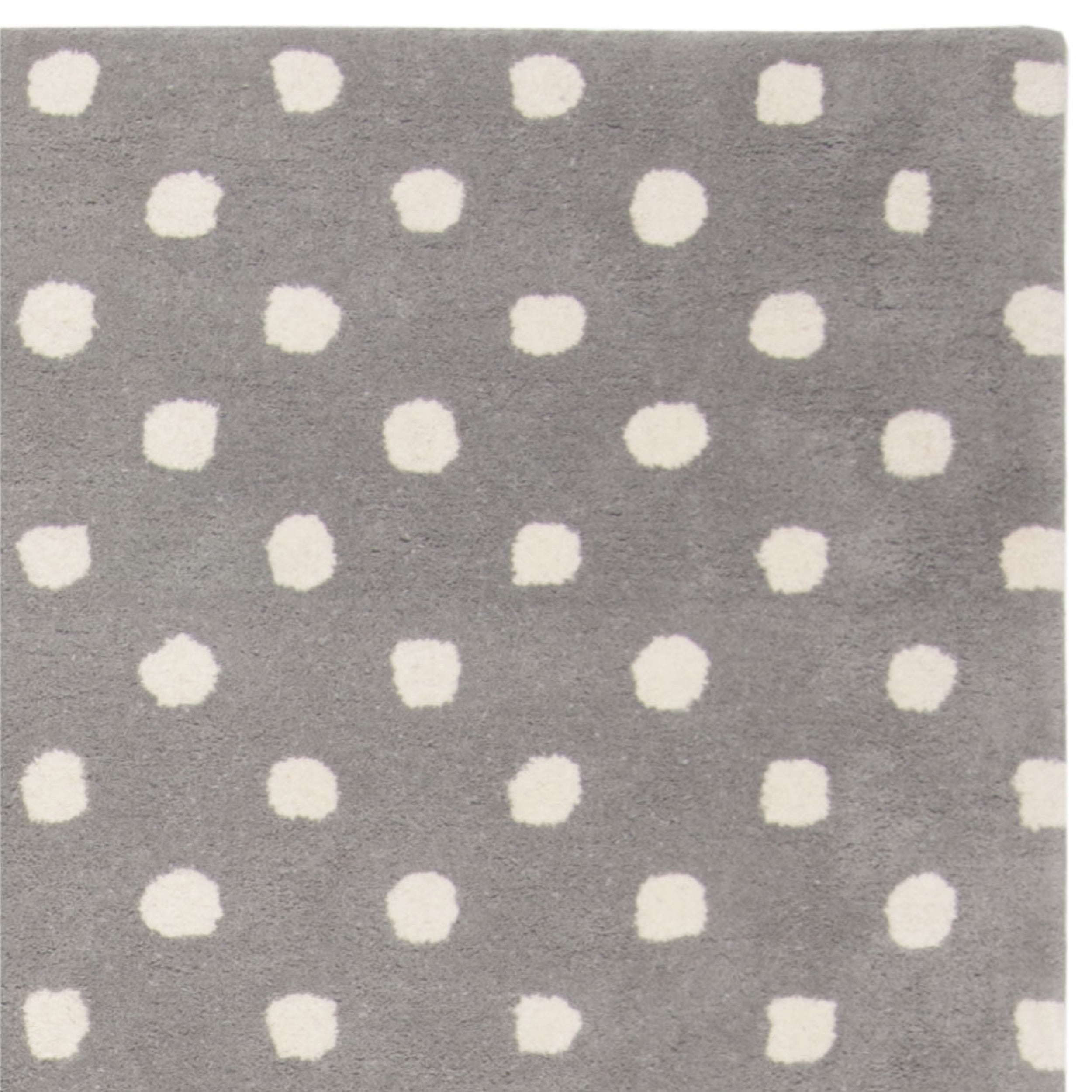 Safavieh  Handmade Kids Bergdis Wool Rug Grey/Ivory 8' x 10' 8' x 10'