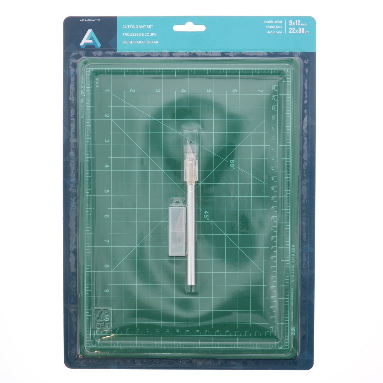 Art Alternatives SelfHealing Cutting Mat Kit, 9" x 12"