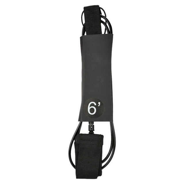 Eigraketly Leg Rope Paddleboard 7mm Thick Foot Tether Leash Rope Shortboard Surfboard Deportes acuáticos 6 pies