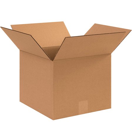 Shipping Boxes Small 12"L x 12"W x 10"H, 25-Pack | Corrugated Cardboard Box for Packing, Moving and Storage