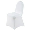 thumbnail image 6 of Efavormart 10 PCS Premium White Spandex Stretch Fit Banquet Chair Cover With Foot Pockets, 6 of 11