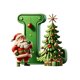 thumbnail image 2 of Fiudx Adornos Navideños con Letras, Colgante Acrílico Personalizado, Diseño Diy, Resistentes y Ligeros, Decoración para Árbol de Navidad, Ideal para Fiestas En Casa o En La Oficina, Tamaño 8 Cm., 2 of 5