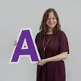 thumbnail image 4 of Vispronet Alphabet Yard Letter Sign Set – Includes All Letters – 26pcs Total – Includes One of Each Letter in Alphabet A-Z – Weather-Resistant Corrugated Plastic (Purple), 4 of 7