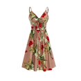 thumbnail image 4 of SMihono Robe Bohème d'Été pour Femmes Grande Taille Mode Femmes Été Bord de Mer à Bretelles Sans Manches à Col en V Imprimée Robe Décontractée, 4 of 6