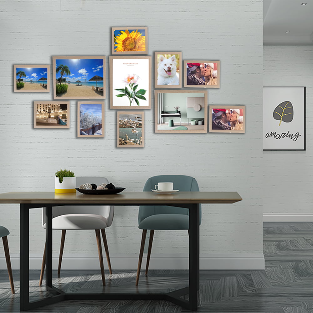 11Pcs/Set Modern Wall Hanging Photo Frame Set Art Home
