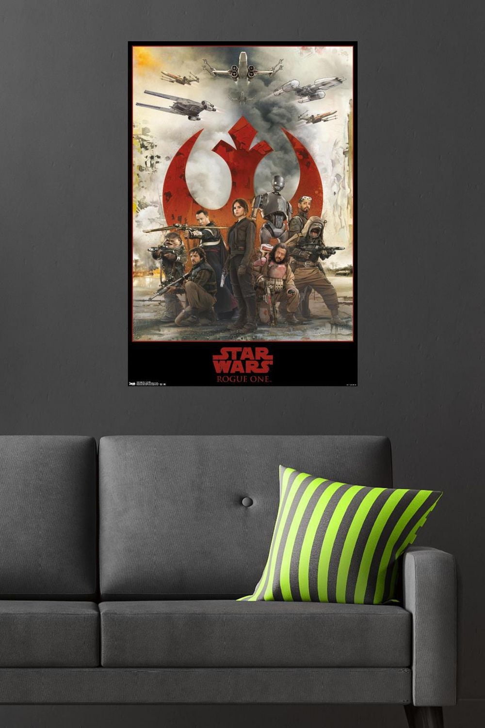 Star Wars: Rogue One - Assemble Wall Poster, 22.375" x 34"