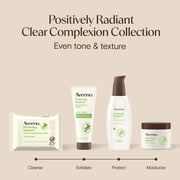 Aveeno Positively Radiant Skin Brightening Exfoliating Daily Face Scrub, 5 oz​