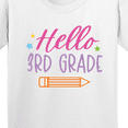 thumbnail image 4 of Inktastic Back to School Hello 3rd Grade Youth T-Shirt, 4 of 5