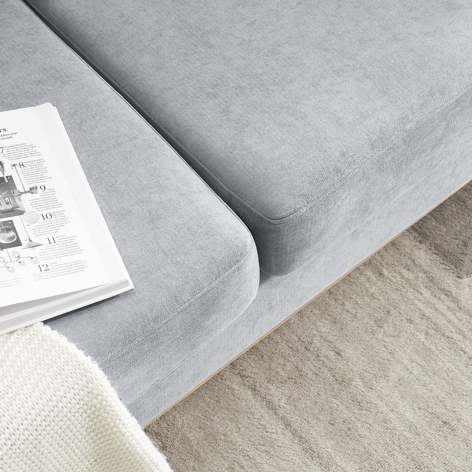 Kadyn 2-Seat Sofa, Chenille Sofa Couch with Soft Cushion and Armrests, Modern Upholstered Sofa for Living Room, Grey Kadyn 2-Seat Sofa, Chenille Sofa Couch with Soft Cushion and Armrests, Modern Upholstered Sofa for Living Room, Grey