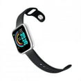 thumbnail image 1 of Y68 Bluetooth-compatible Smart Watch Fitness Tracker Sports Bracelet Heart Rate Monitor Blood Pressure Bracelet For Android Ios silver, 1 of 3