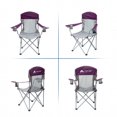 thumbnail image 2 of Ozark Trail Comfort Mesh Chair, Holds up to 225lbs, 600D Polyester, Purple Color, 2 of 6