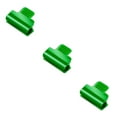 thumbnail image 2 of VONKY 24pcs ABS Versatile Greenhouse Support Clips For Easy Assembly And Warmth Versatility Protection 3Set, 2 of 6