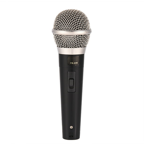 Micrófono Profesional de Mano Con Cable, Voz Clara Para Un Rendimiento de Música Vocal de Karaoke Dinámico
