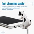 thumbnail image 3 of Para cargador rápido Cable divertido joroba perro Smartphone Cable cargador 1,2 m Cable de carga Usb rápido Char, 3 of 5