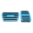 thumbnail image 4 of Cubierta del pedal de freno Almohadilla del acelerador Reemplazo de aleación de aluminio para Honda CRV CRV 2017-2020 (azul), 4 of 5