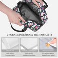 thumbnail image 4 of Sigee Rabbit And Rose for Reusable Lunch Box for Men/Women for Work, Office, Picnic - Spacious, Lightweight, and Easy to Clean, 4 of 5